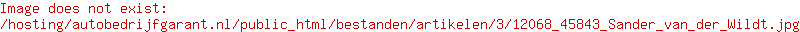Sander van der Wildt